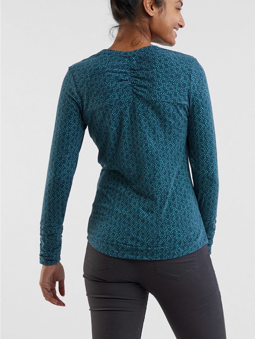 Title Nine Grace 2.0 Long Sleeve Top - Trellis small - Picture 2 of 8
